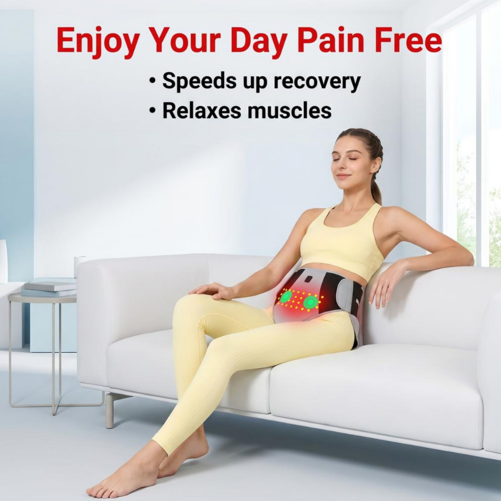 Deeply Soothing Red Light Heating Pad - Ozerty