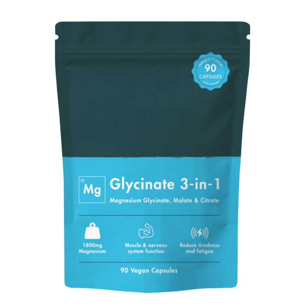 Balanced Vegan Magnesium Glycinate Supplement - Ozerty