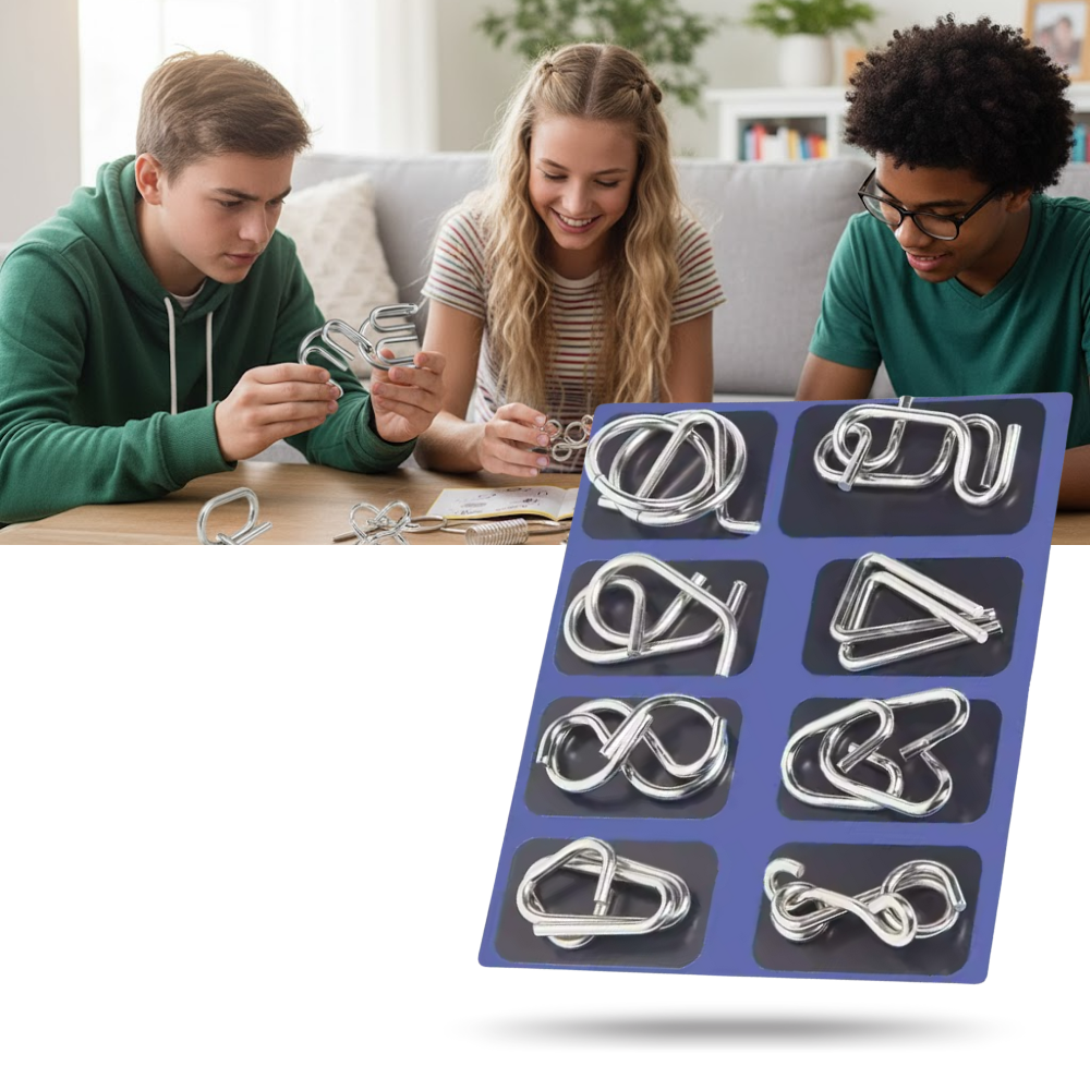 Brain Tease Lock Puzzle - Ozerty