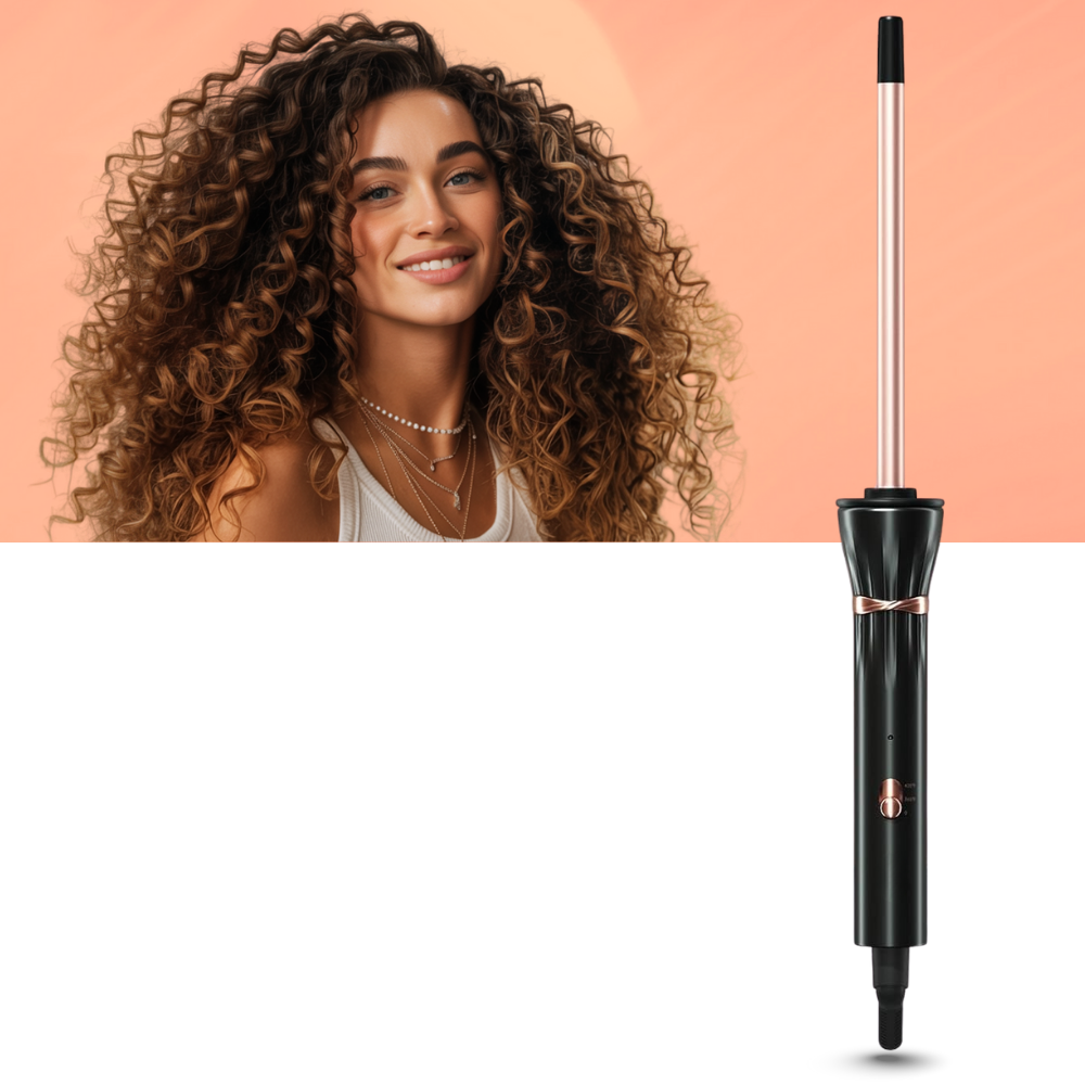 Ceramic Micro Curl Wand - Ozerty