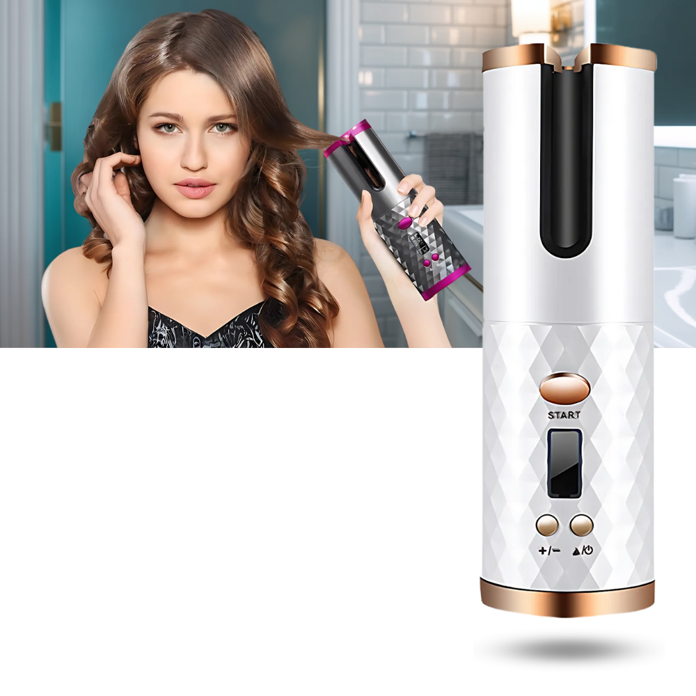 Cordless Luxe Ion Curler - Ozerty