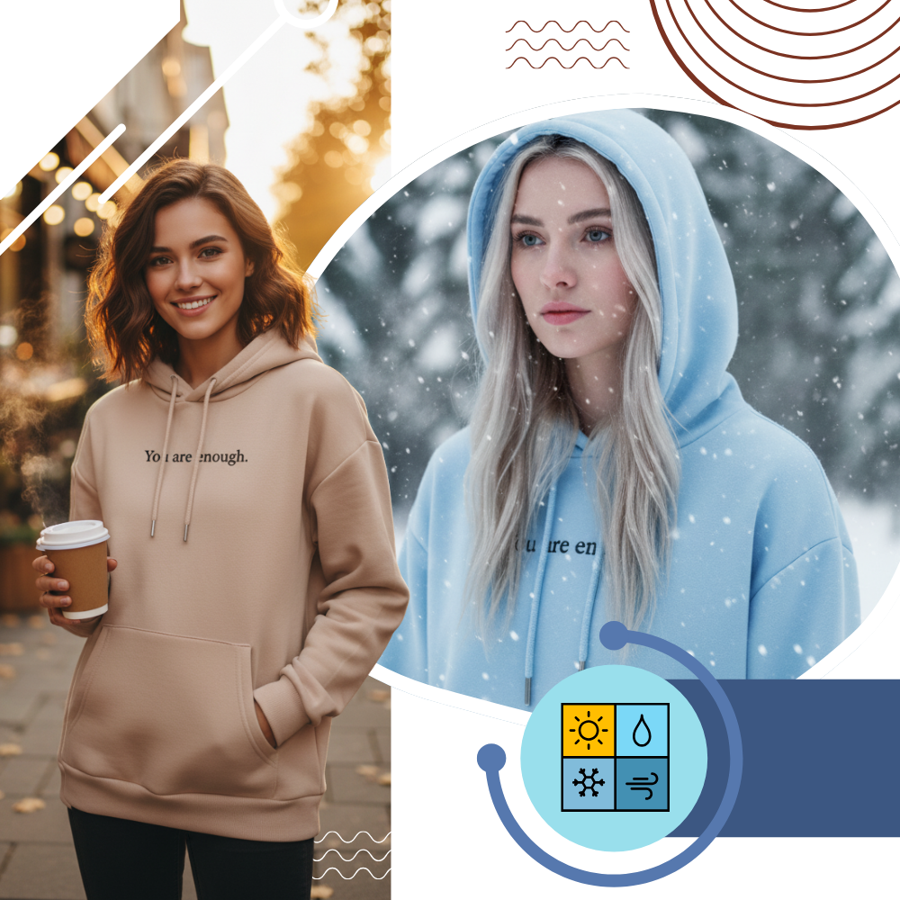 Motivational Loose Women Hoodie - Ozerty