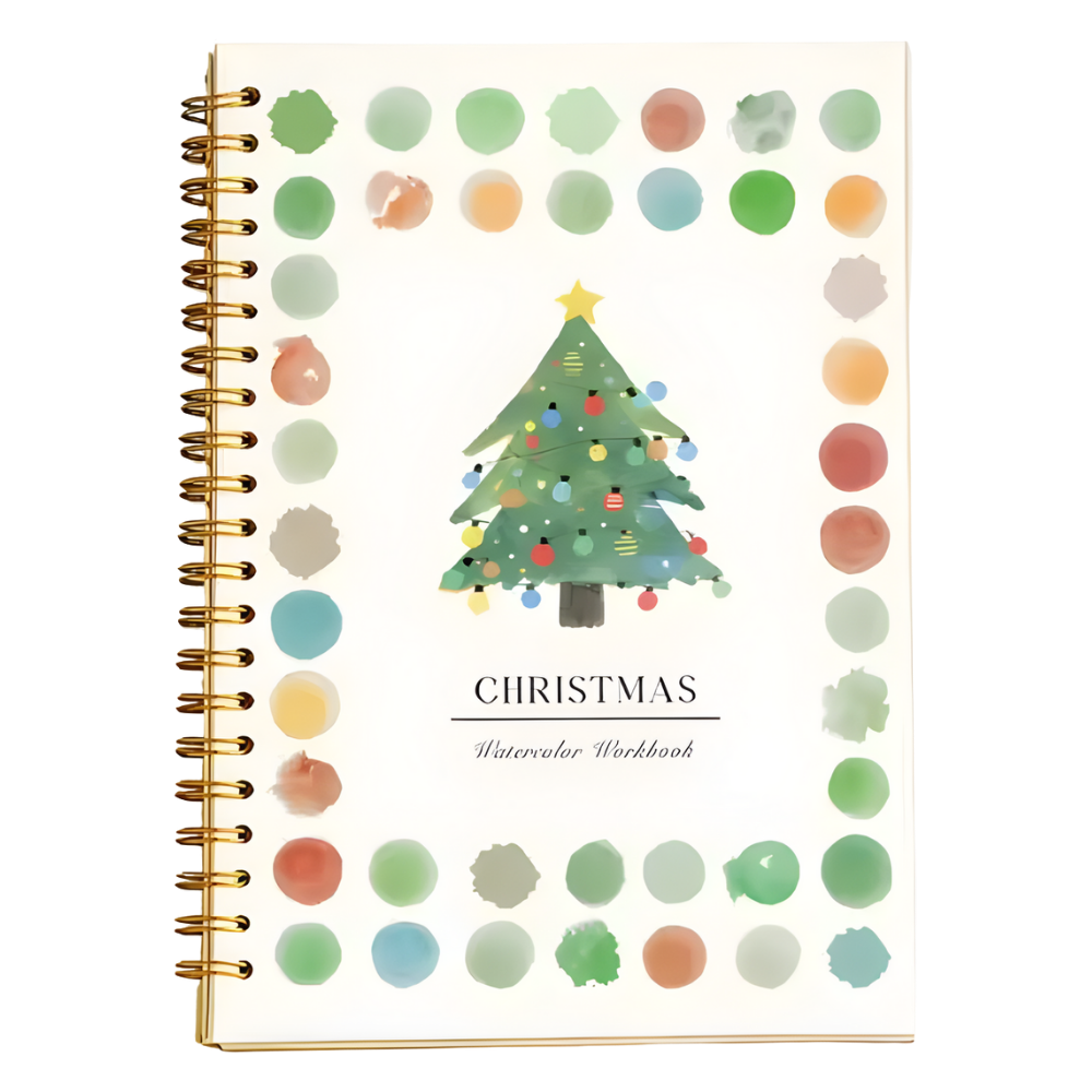 Multi-Theme Water Coloring Book -Christmas - Ozerty