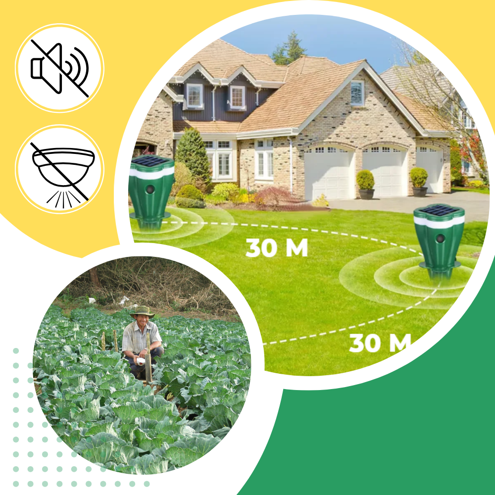 Pulse Solar Repellent - Ozerty