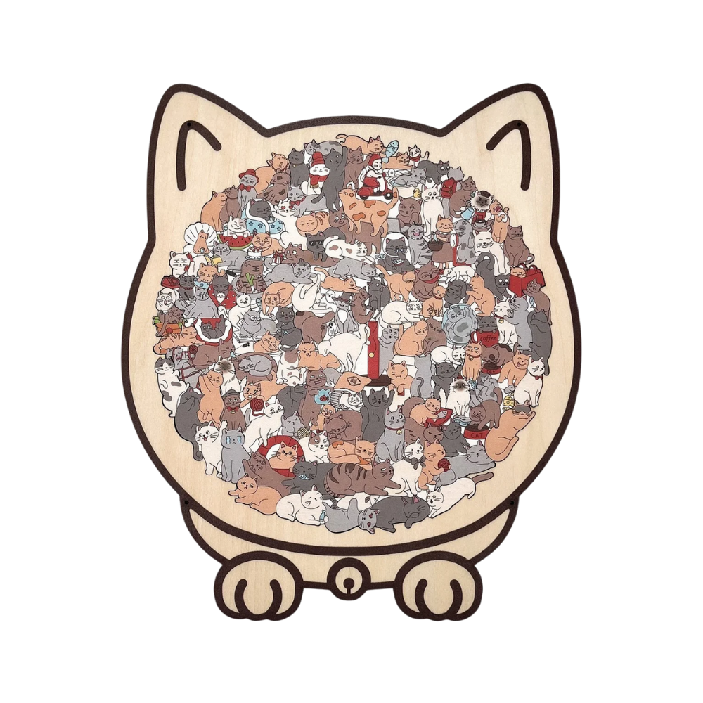 Relaxing Jigsaw Cat Puzzle -Classic Cat - Ozerty