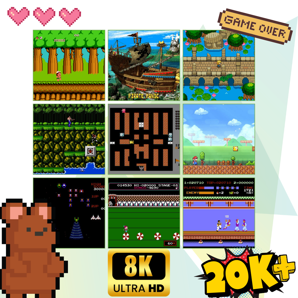 20,000+ Retro Game Console - Ozerty