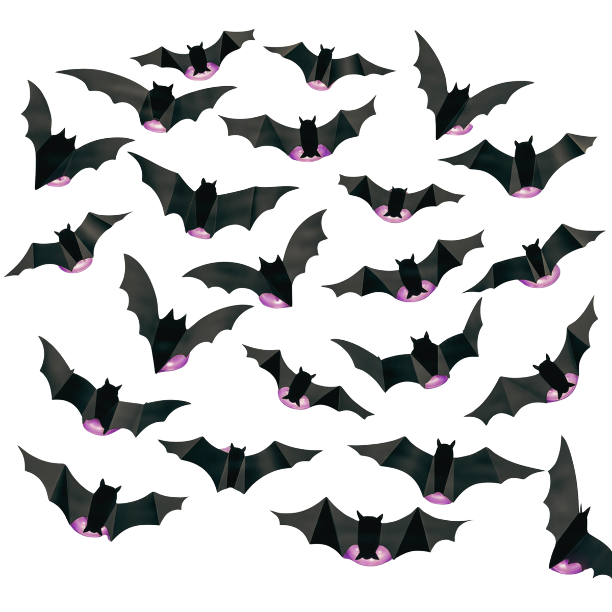 Glowing Bats Halloween Decoration - Ozerty
