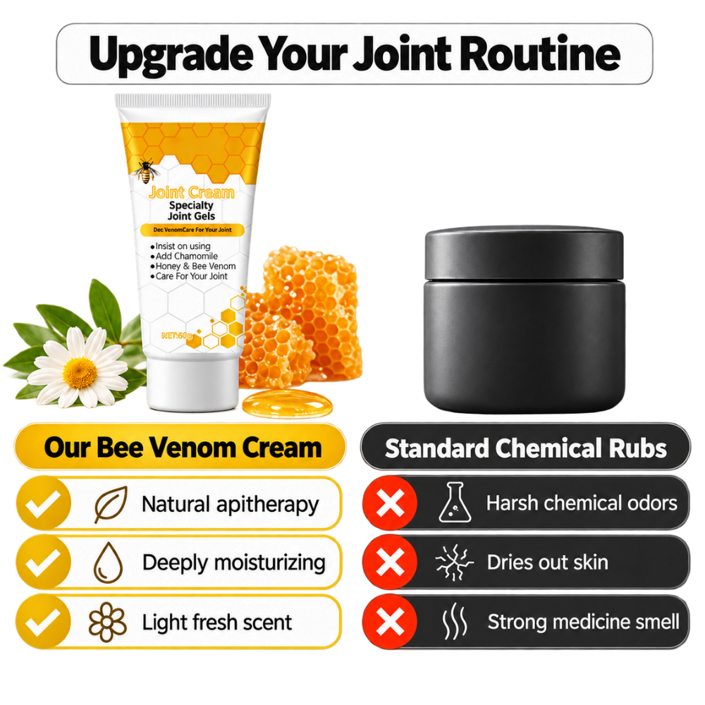 Gently Nourishing Bee Venom Joint Cream - Ozerty