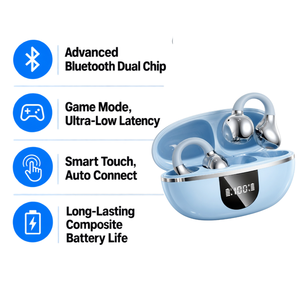 Effortless Comfort Bluetooth Earbuds - Ozerty