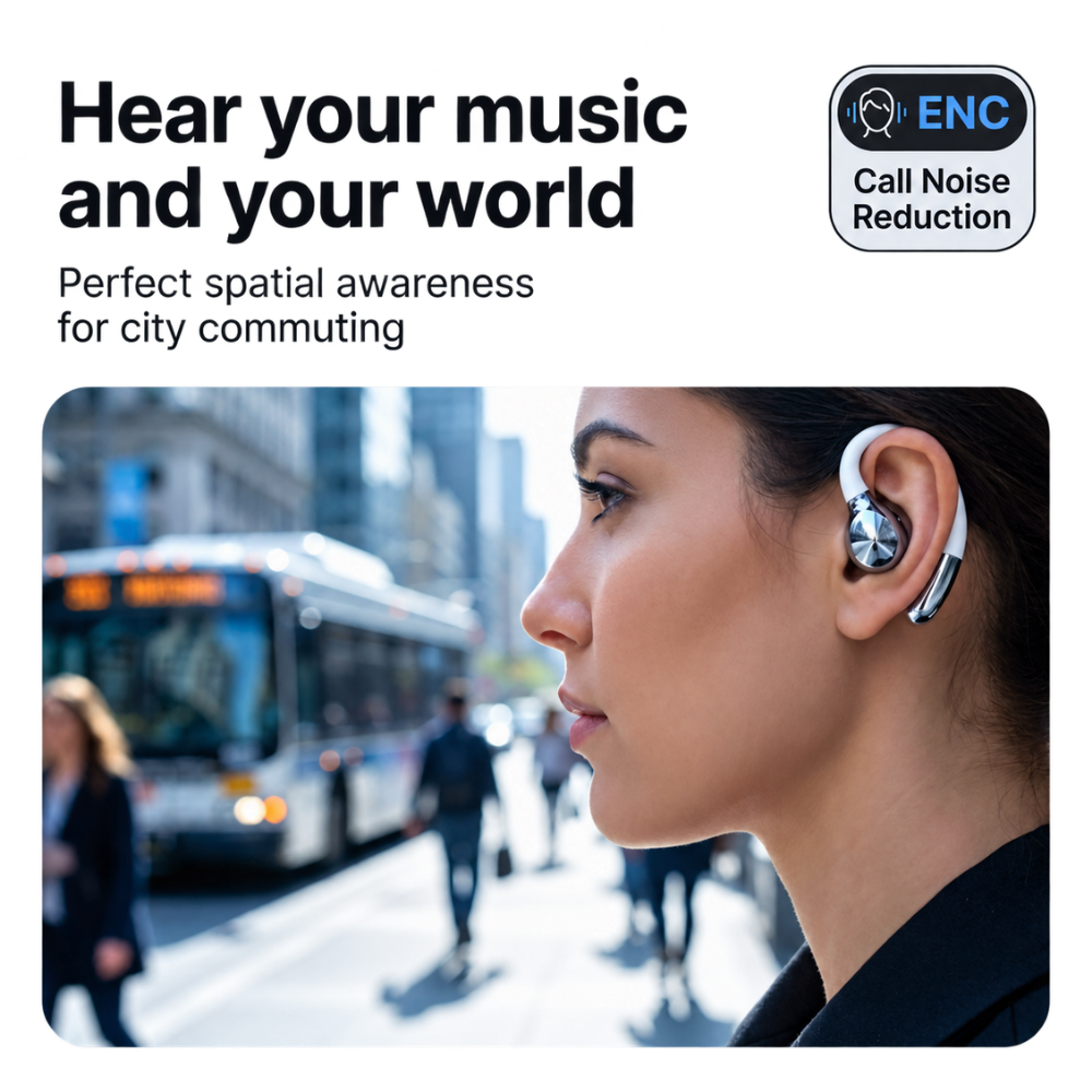 Effortless Comfort Bluetooth Earbuds - Ozerty