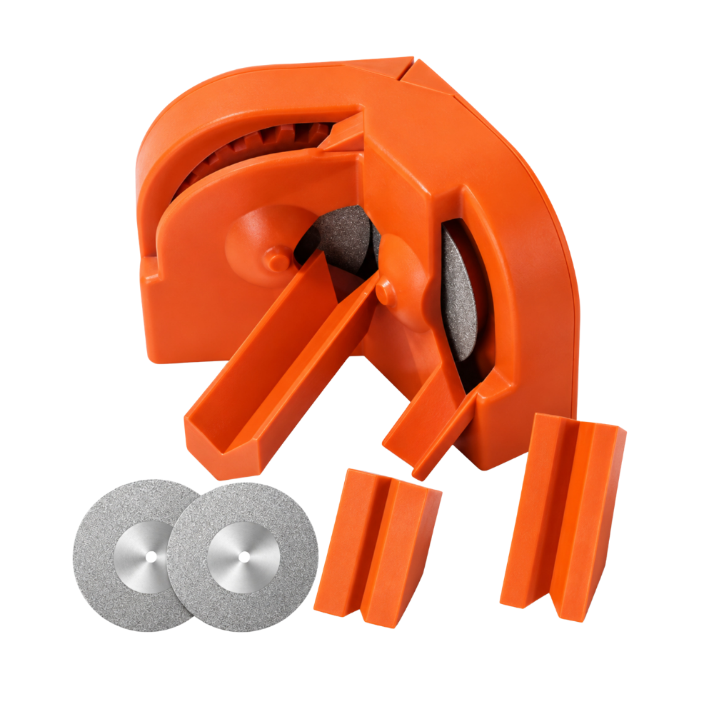 Portable Precise Drill Bit Sharpener -Orange - Ozerty