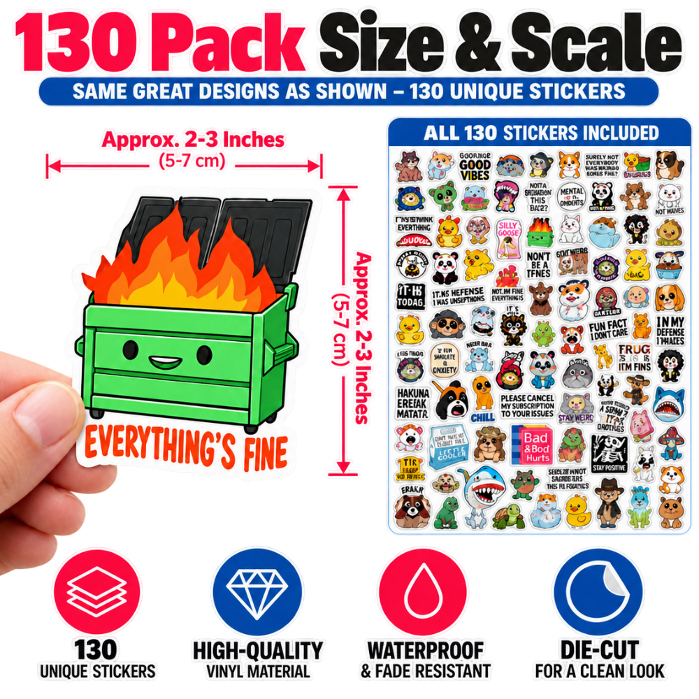 Funny Vinyl Stickers for Adults - Ozerty