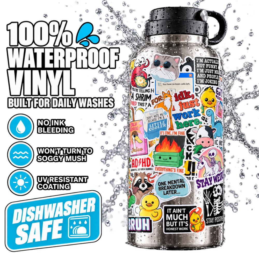 Funny Vinyl Stickers for Adults - Ozerty