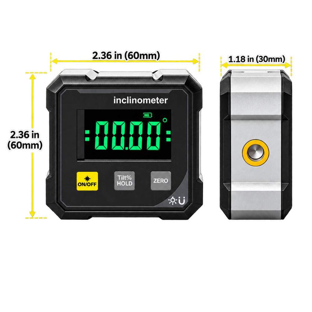 Snap & Read Digital Angle Gauge - Ozerty