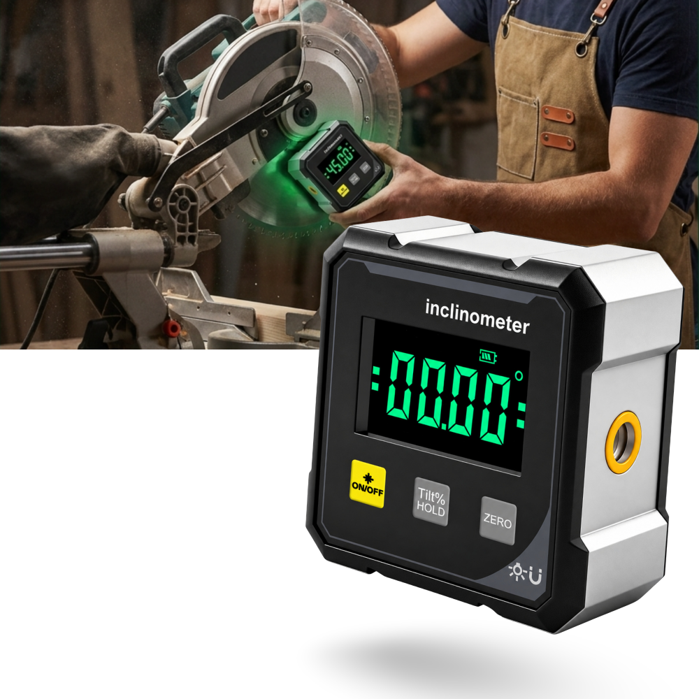 Snap & Read Digital Angle Gauge - Ozerty