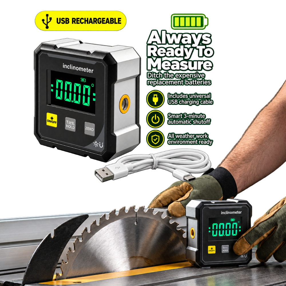 Snap & Read Digital Angle Gauge - Ozerty