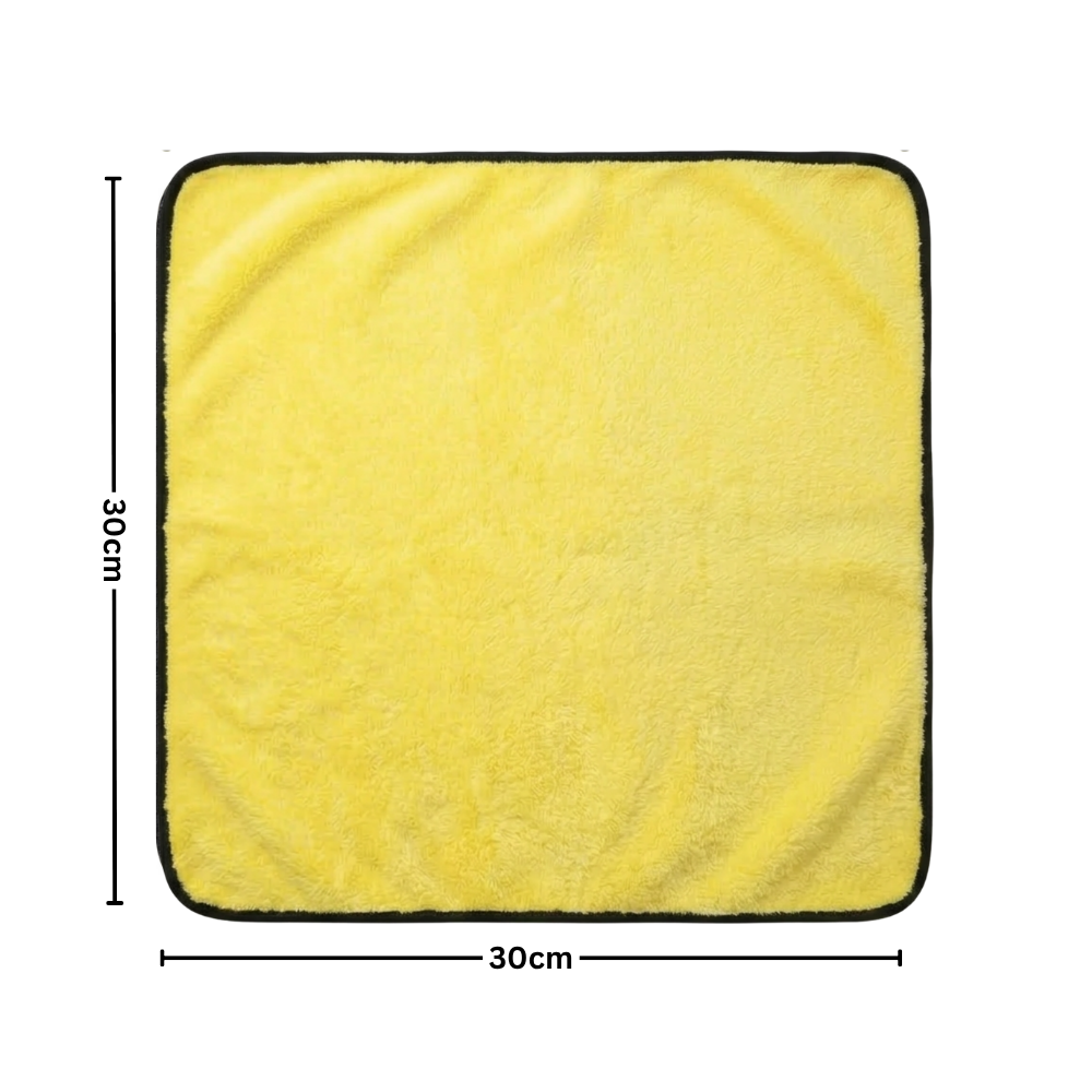 Plush Absorbent Microfiber Car Drying Towel - Ozerty