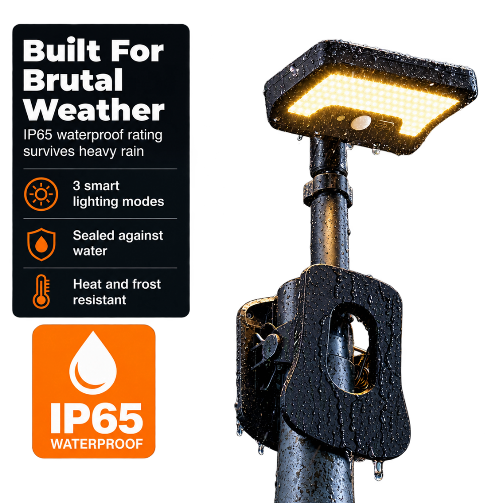 Instantly Secure Clip On Solar Light - Ozerty