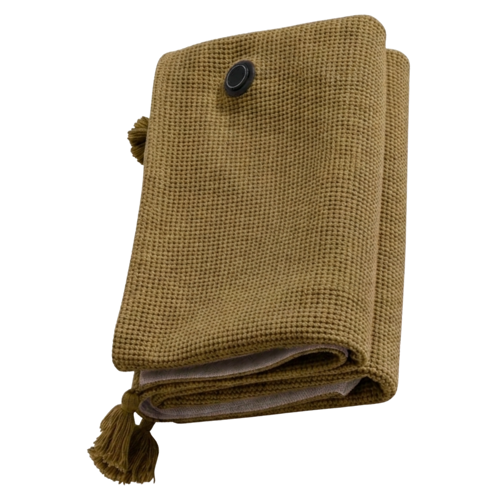 Cozy Hands-Free USB Heated Shawl Blanket -Green - Ozerty