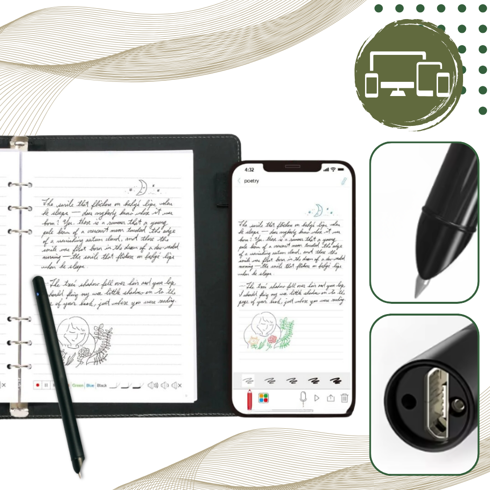 3-in1 Livescribe Pen - Ozerty