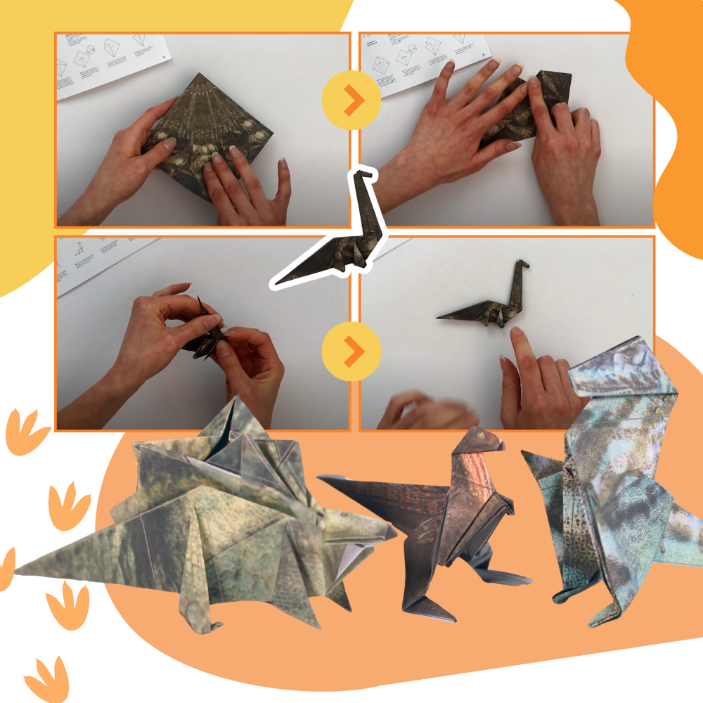 3D Pet Origami Paper  - Ozerty