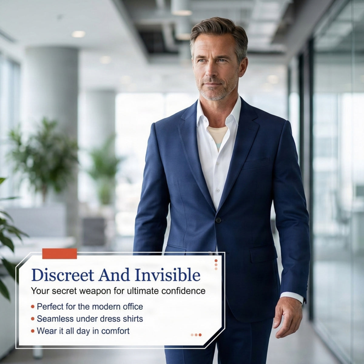 Discreetly Smoothing Compression Tank for Men - Ozerty