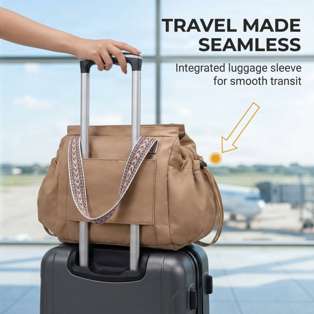 Effortlessly Organized Tote Backpack for Women - Ozerty