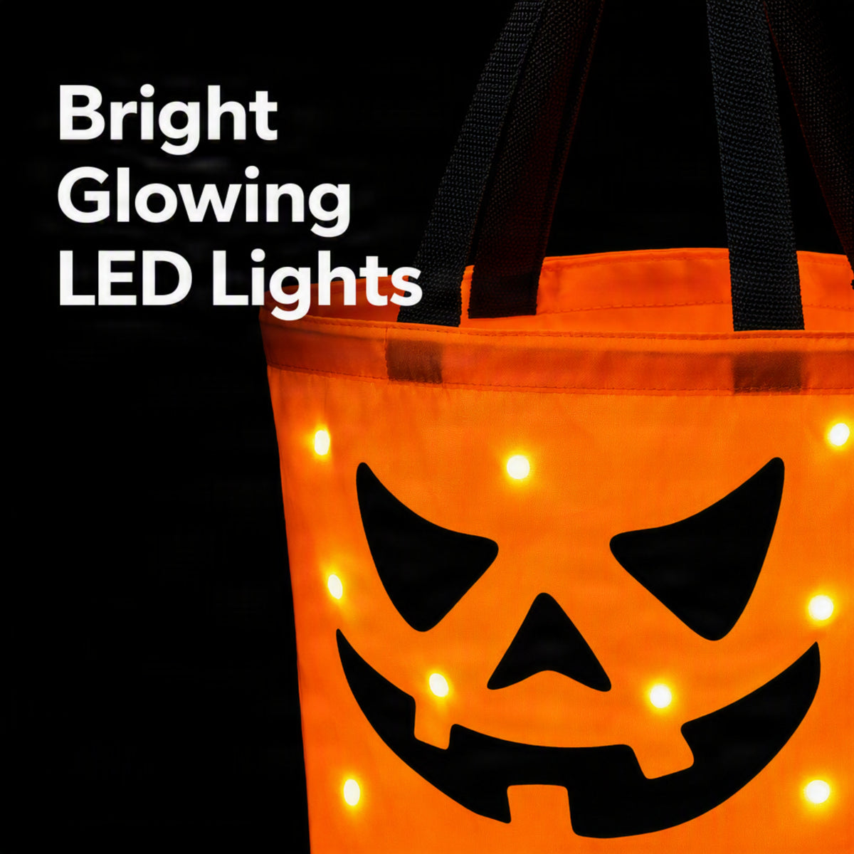 Glowing Halloween Trick or Treat Bag - Ozerty