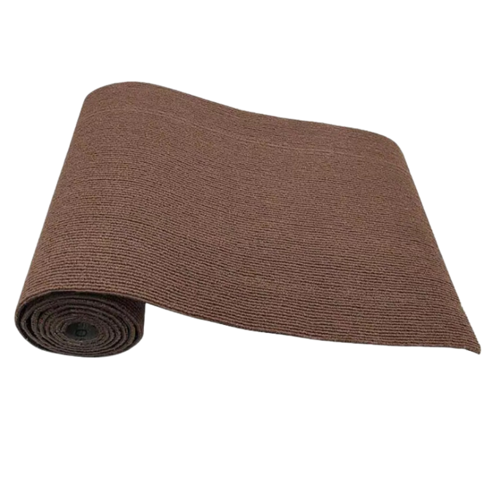 Adhesive Wall Mounted Cat Scratch Pad -Brown - Ozerty