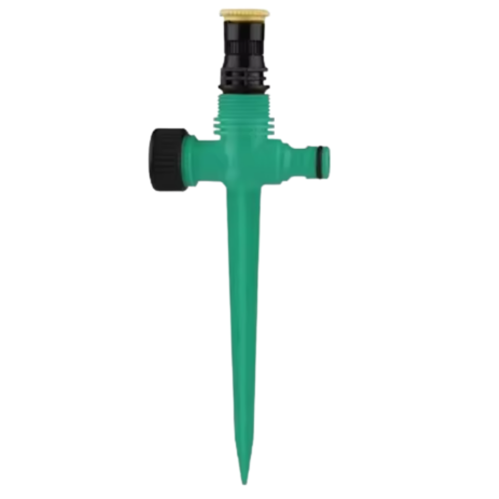 Adjustable Rotary Lawn Sprinkler -Green - Ozerty