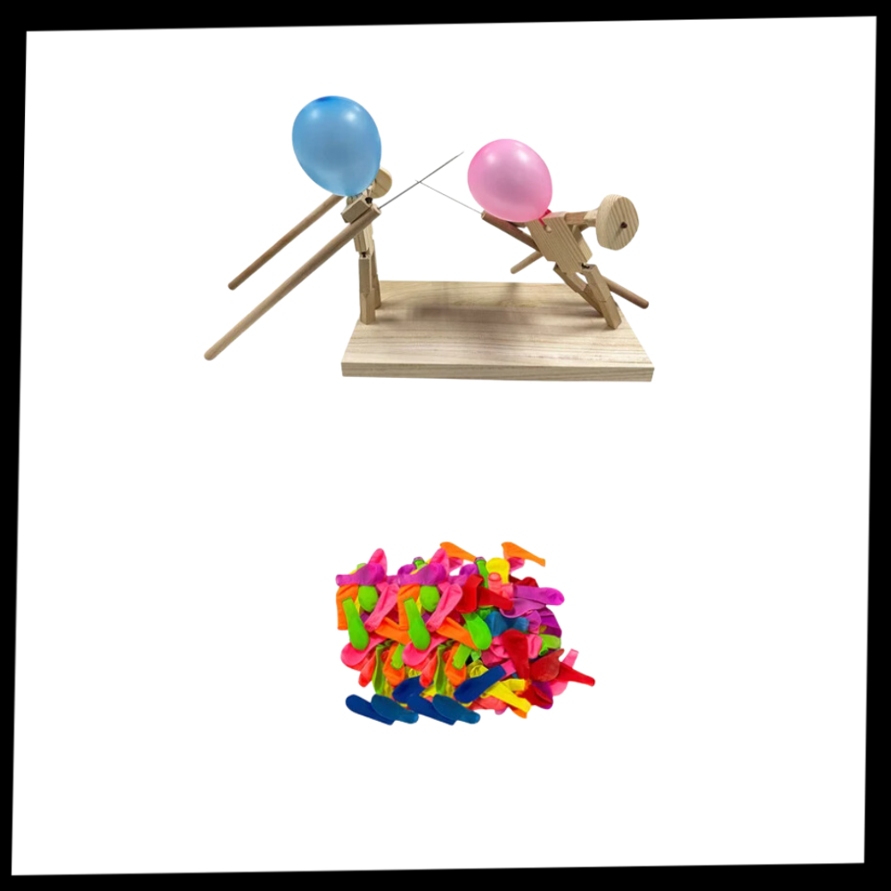 Bamboo Fun Balloon Fencing Game - Ozerty