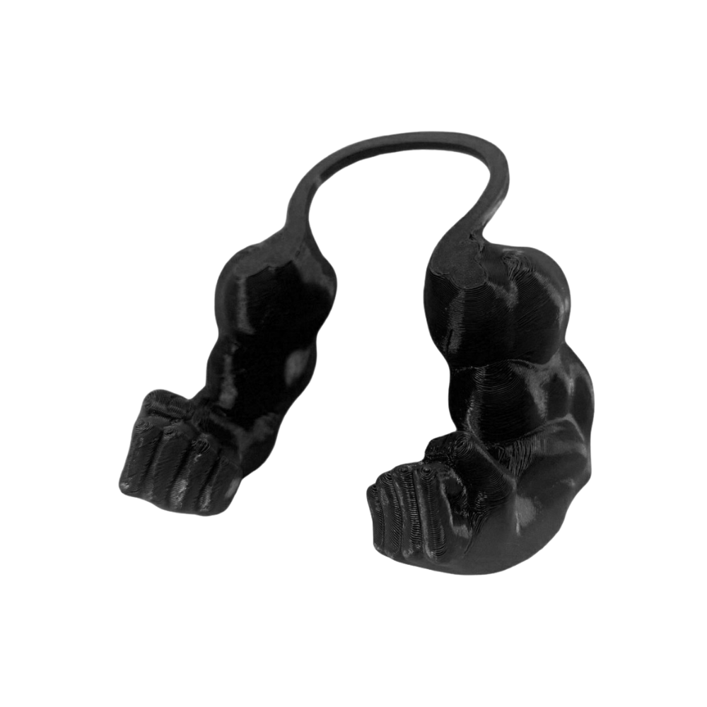 Bodybuilder Cat Arm Costume -Black - Ozerty