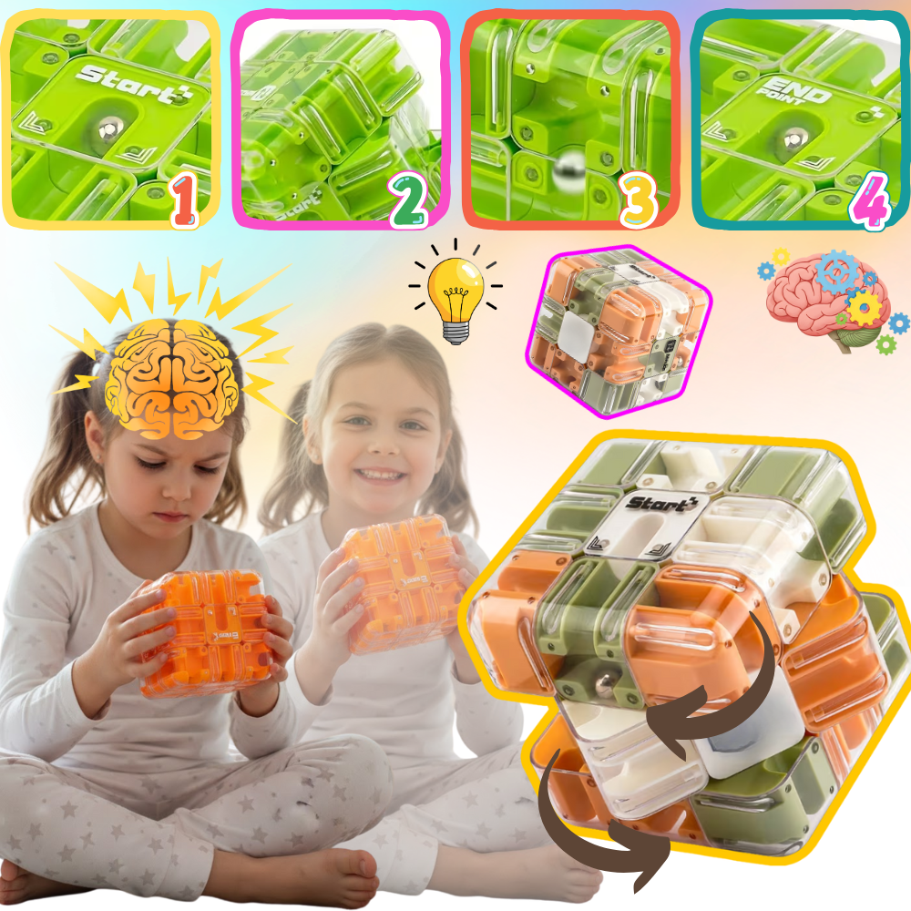 Brain Builder Maze Cube - Ozerty