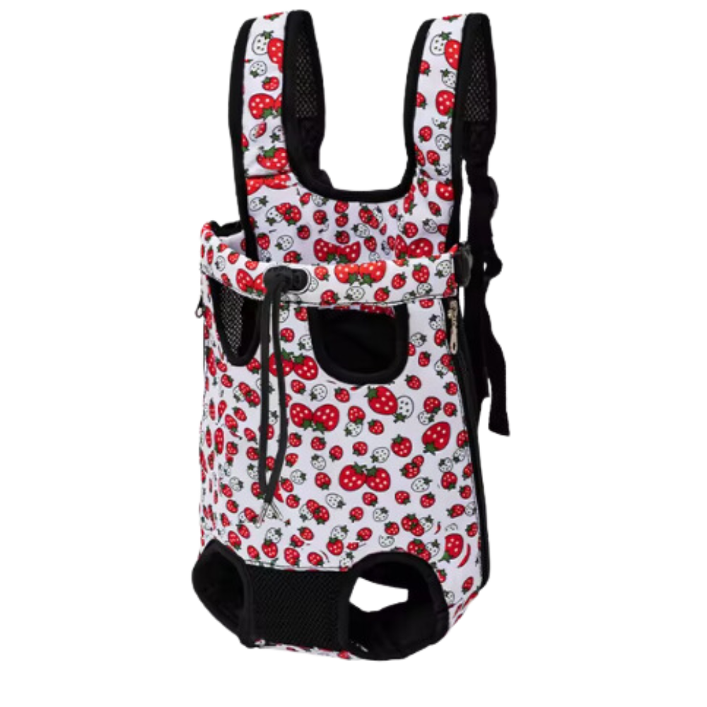 Breathable Cat & Dog Carrier Bags -Cherry - Ozerty