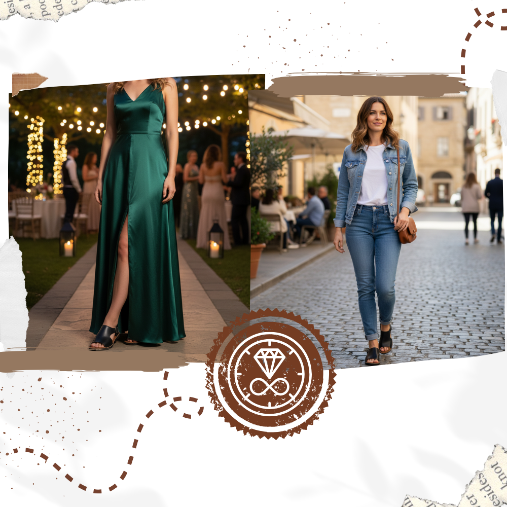 Chic Vintage Orthopedic Sandals  - Ozerty