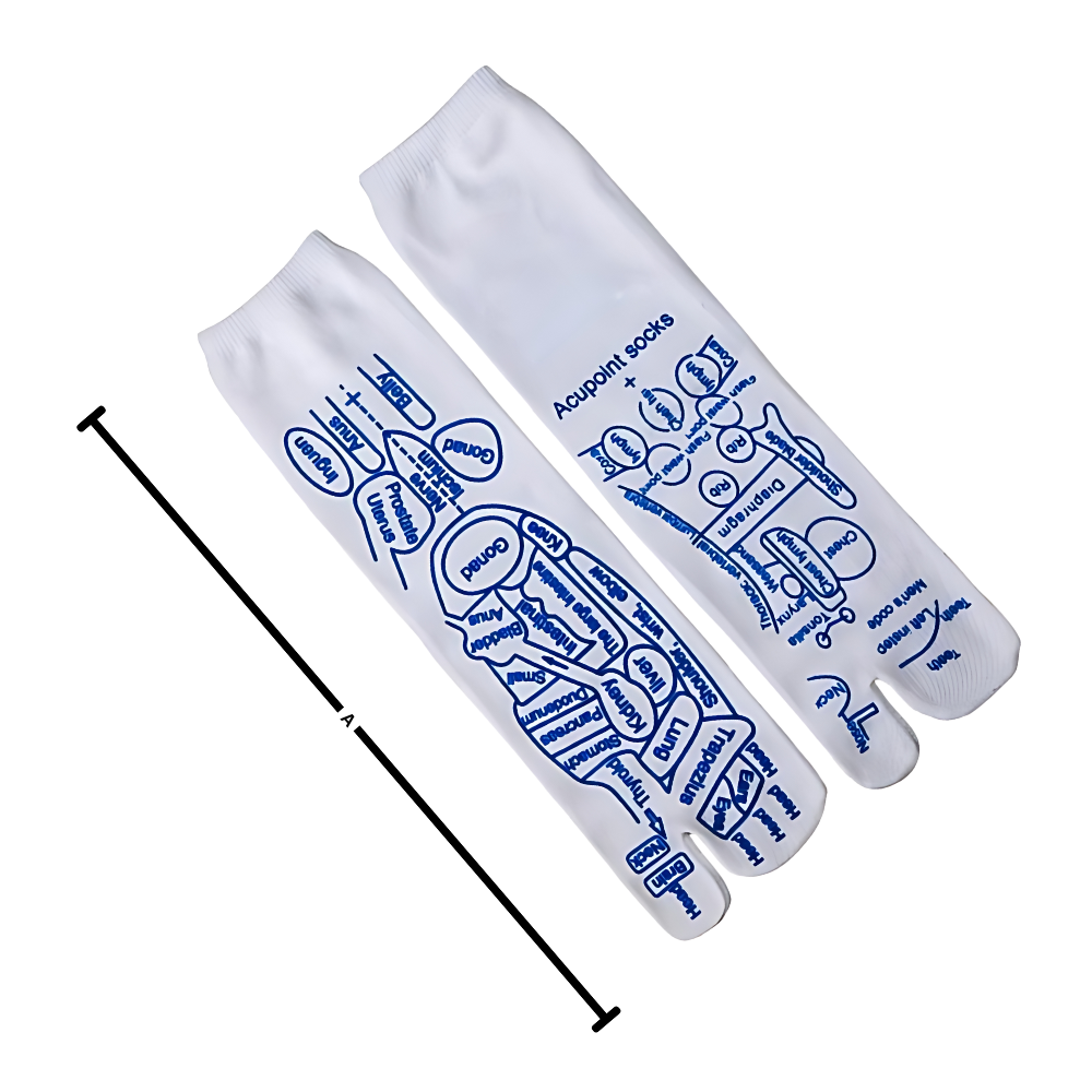 Circulation Boost Reflexology Socks  - Ozerty