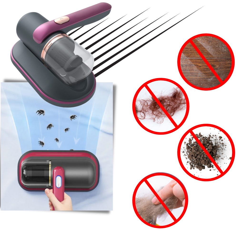 Cordless Dust Mite Vacuum - Ozerty