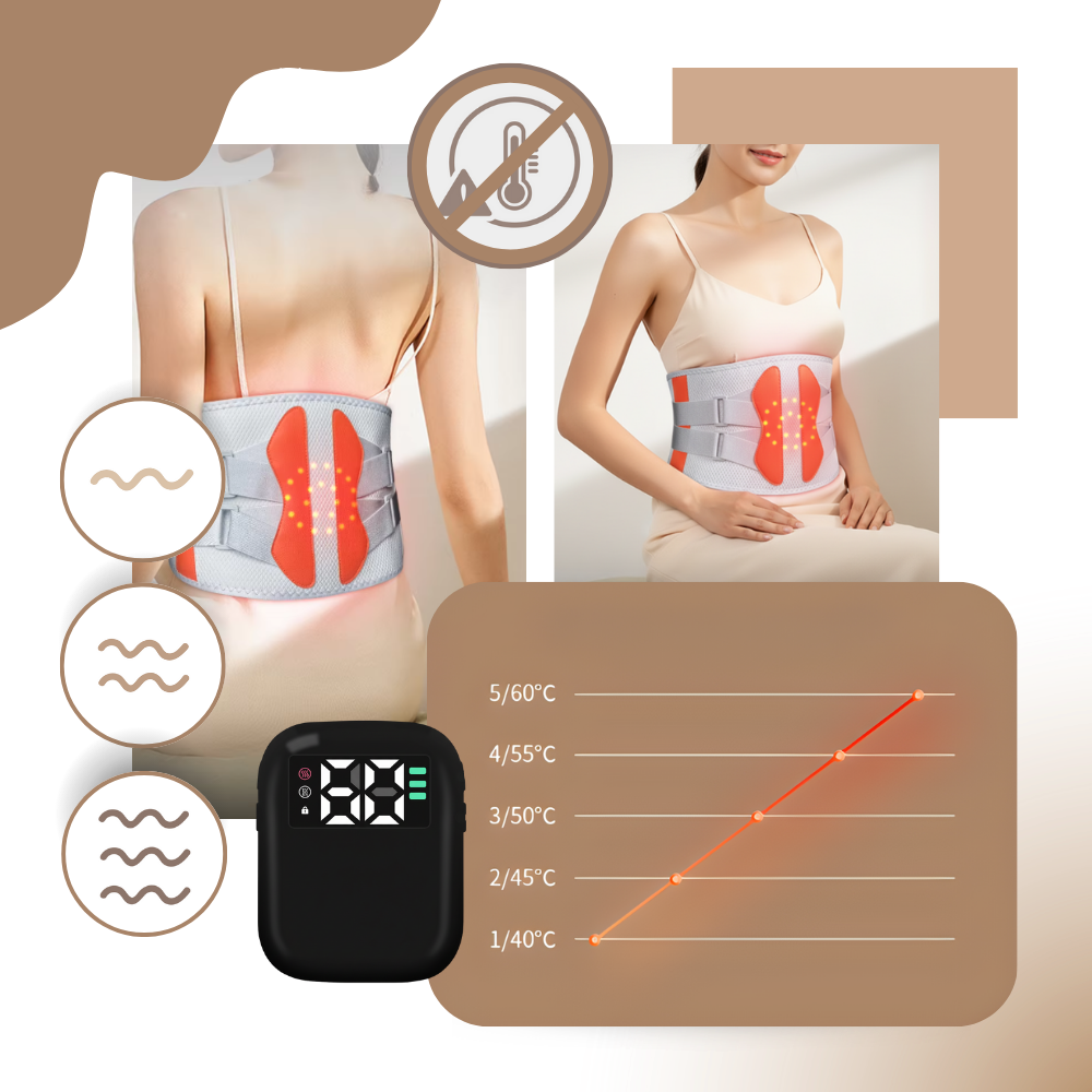 Corseted Sciatica Heat Massage - Ozerty
