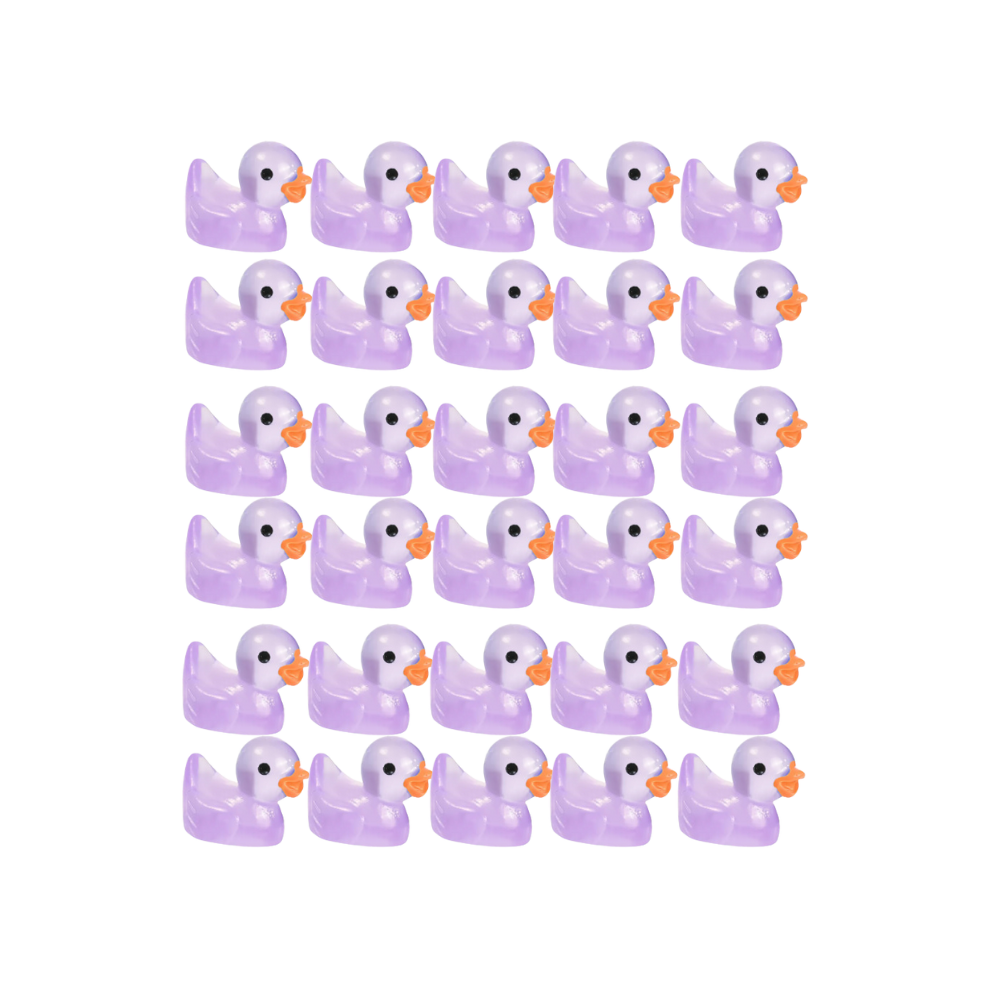 Cute Duck Challenge Toy -Luminous Purple - Ozerty