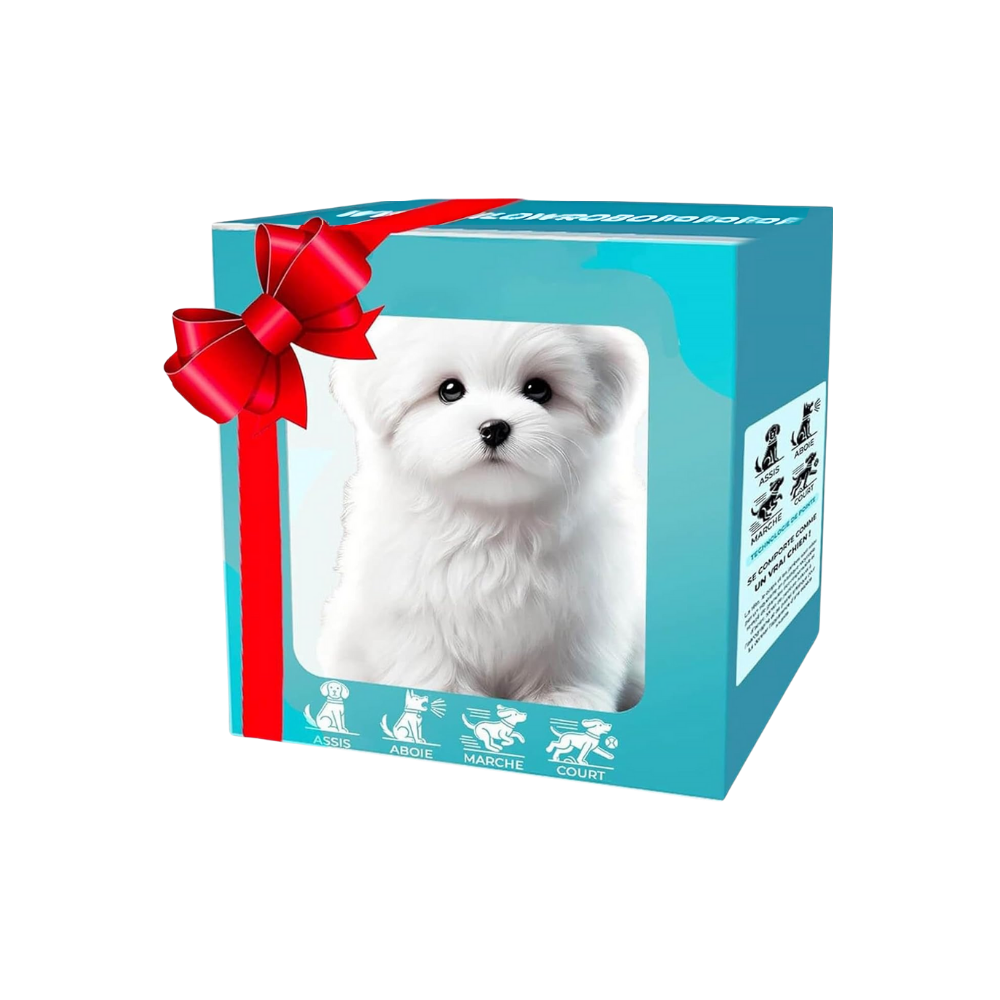 Cute Robotic Puppy Cat -Dog Maltese - Ozerty
