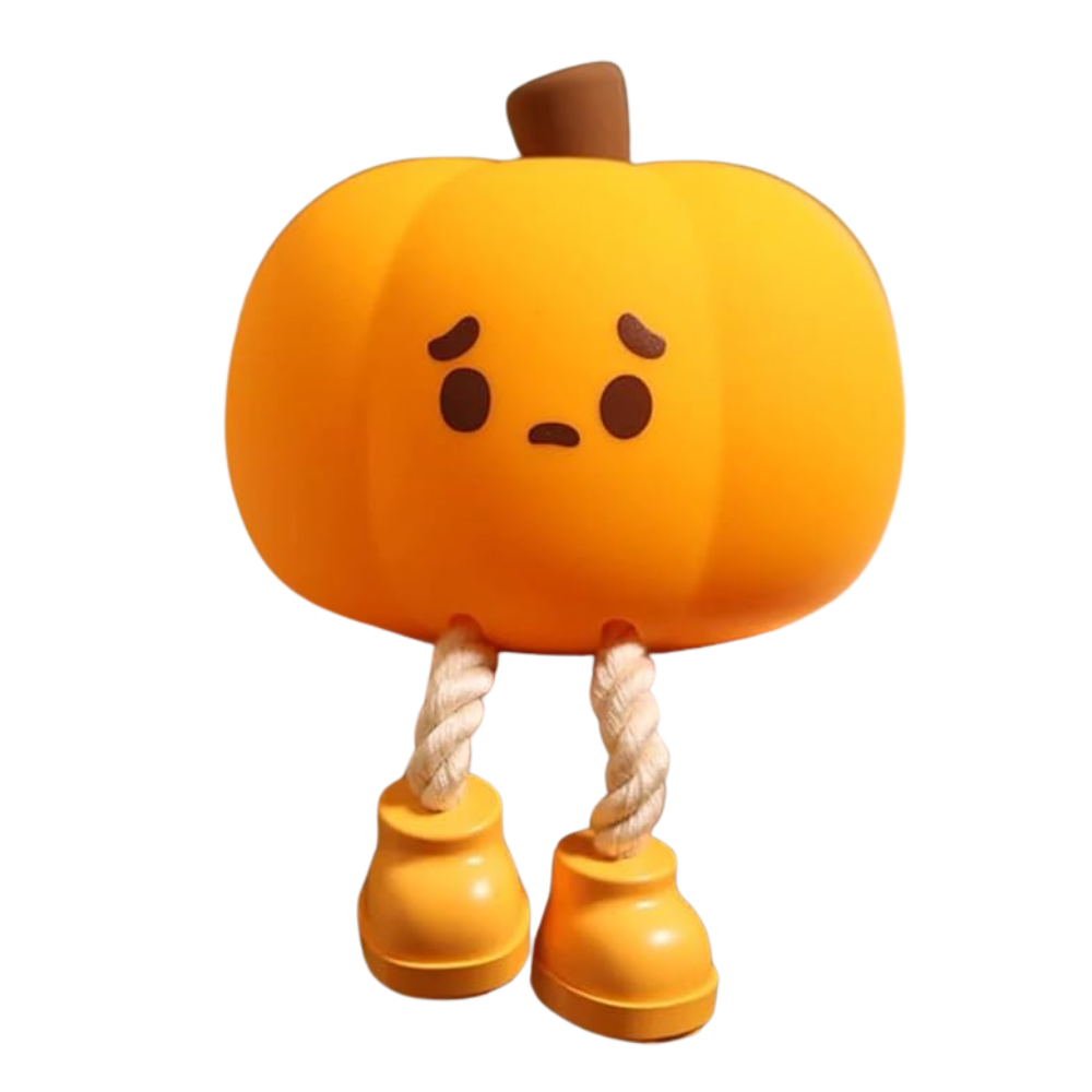 Cute Sad Pumpkin Night Light - Ozerty