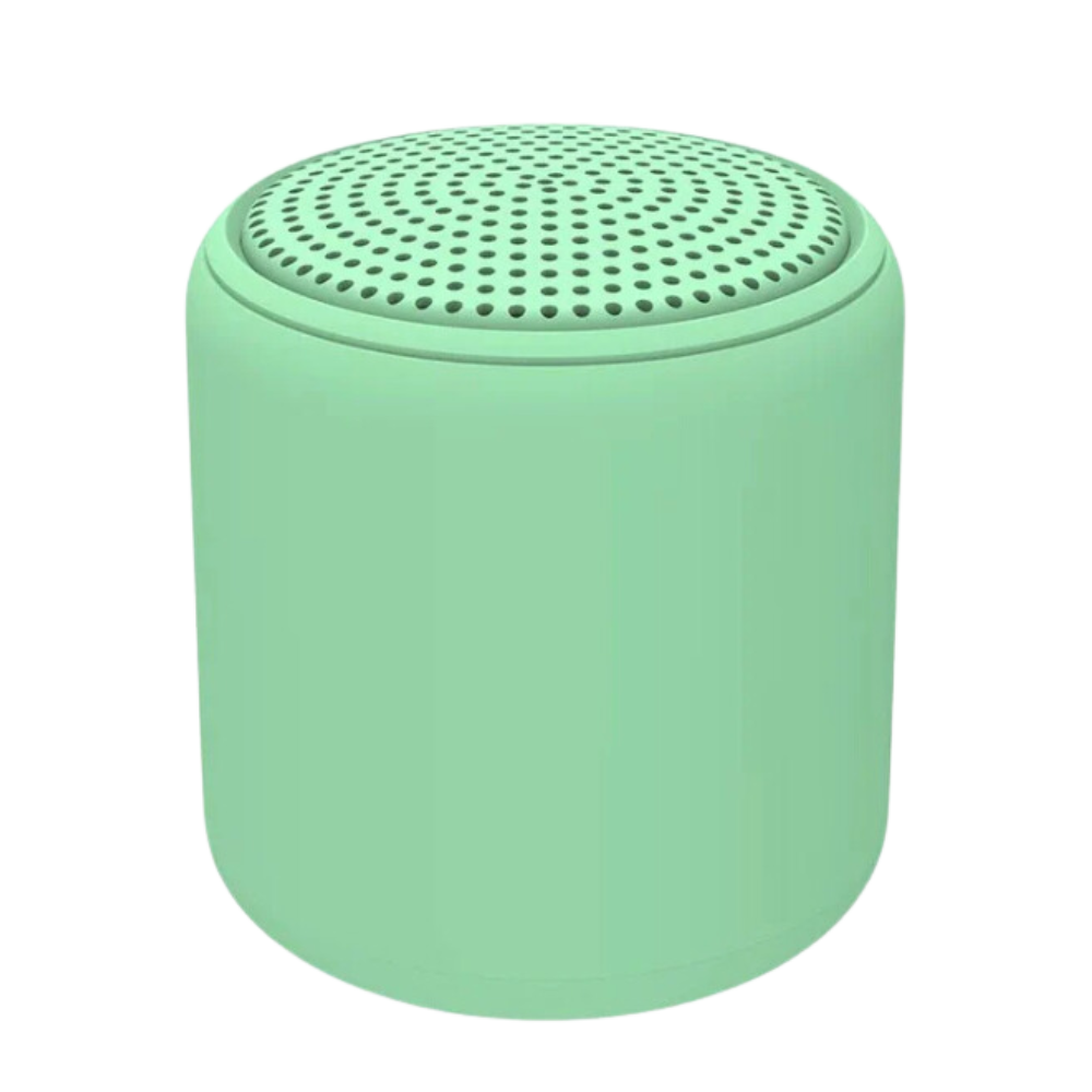 Deep Bass Mini Bluetooth Speaker  -Light Green - Ozerty