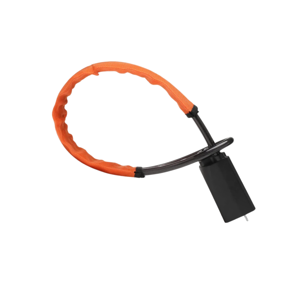 Dual Security Steering Wheel Lock -Orange - Ozerty