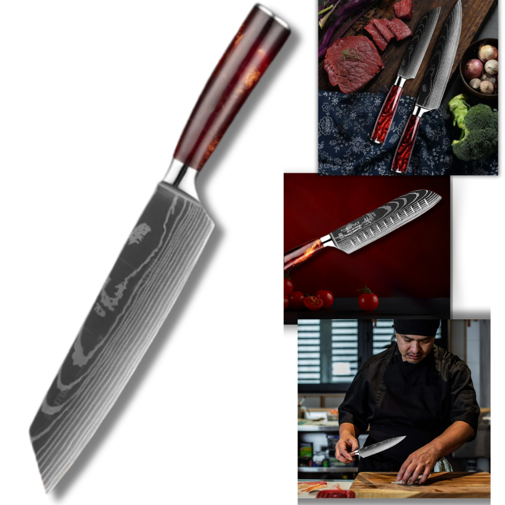 Fire Land Series Japanese Knives  - Ozerty