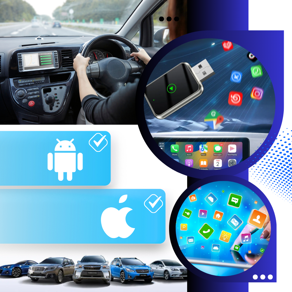 Functional & Convenient Wireless Carplay - Ozerty