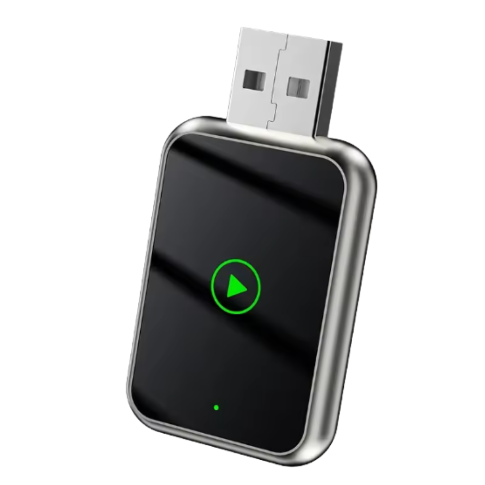 Functional & Convenient Wireless Carplay -Silver - Ozerty