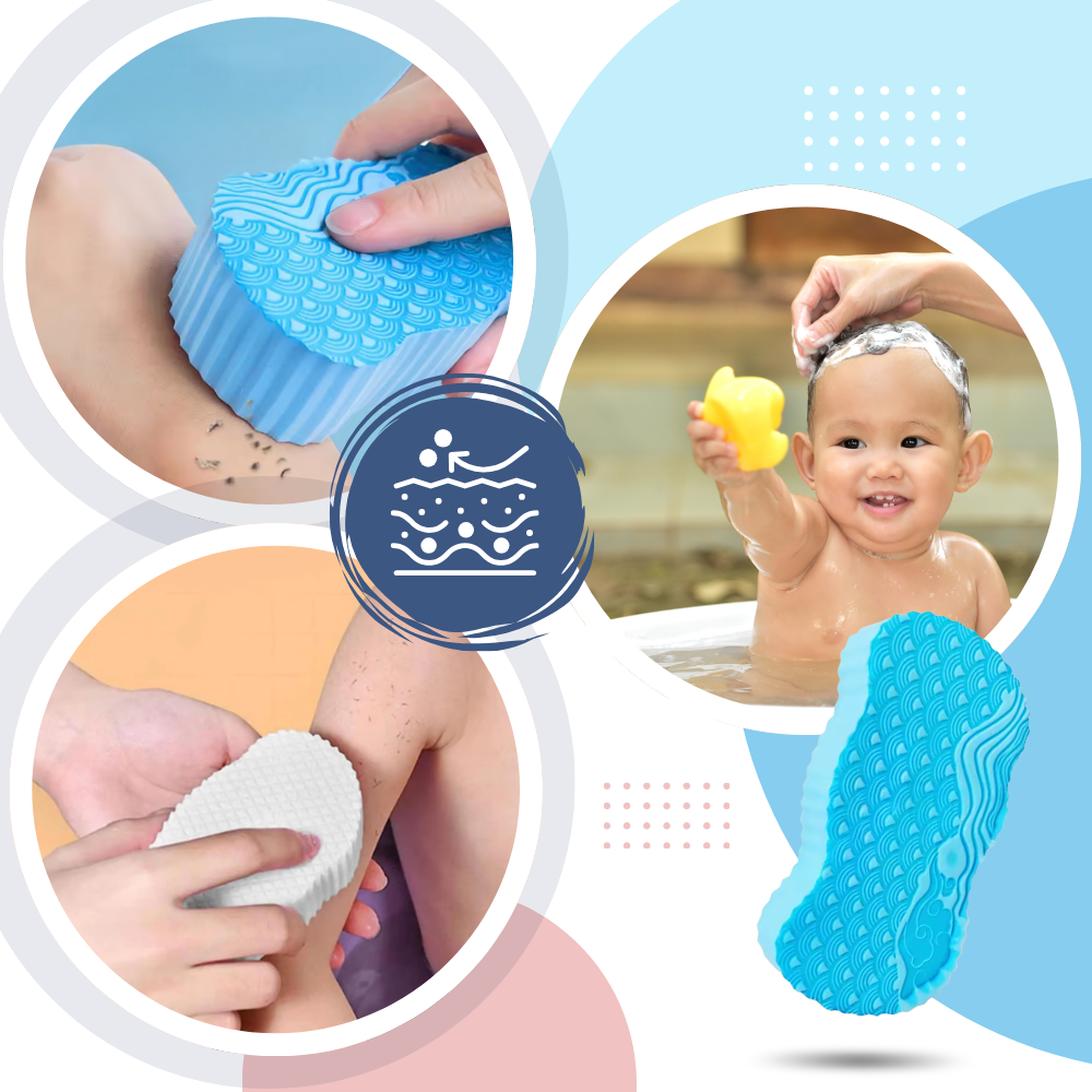 Gentle Exfoliating Bath Sponge - Ozerty