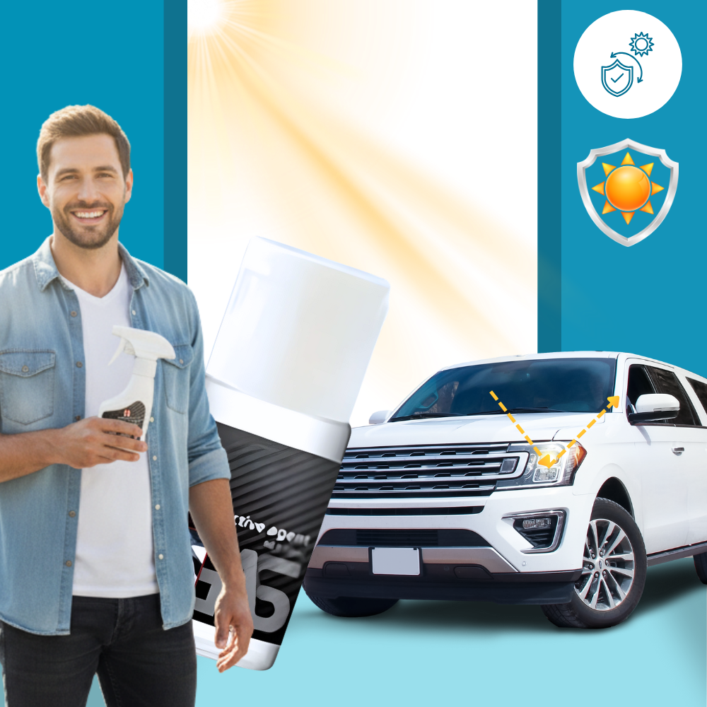 Headlight Cleaner & Coating Restore Kit - Ozerty