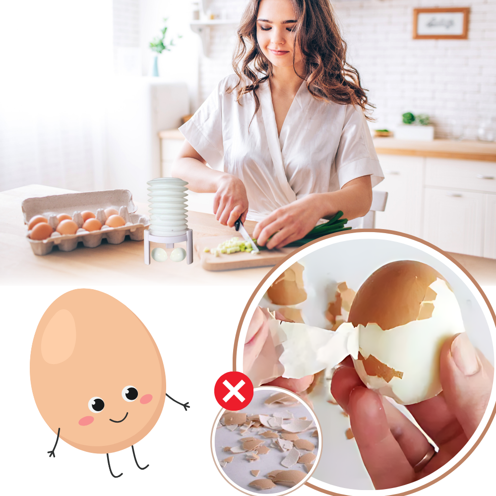 Instant Peeling Egg Shell Peeler - Ozerty