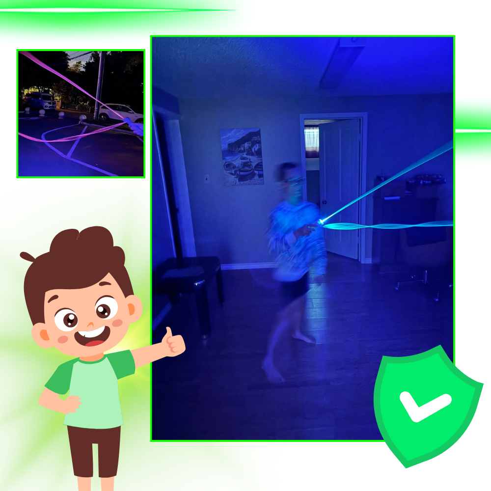 Interactive Light Loop Lasso Toy - Ozerty